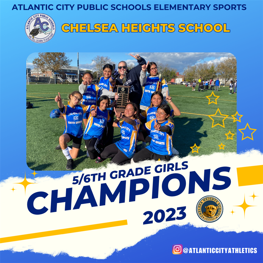 5/6 Grade Girls' Soccer Champions Graphic